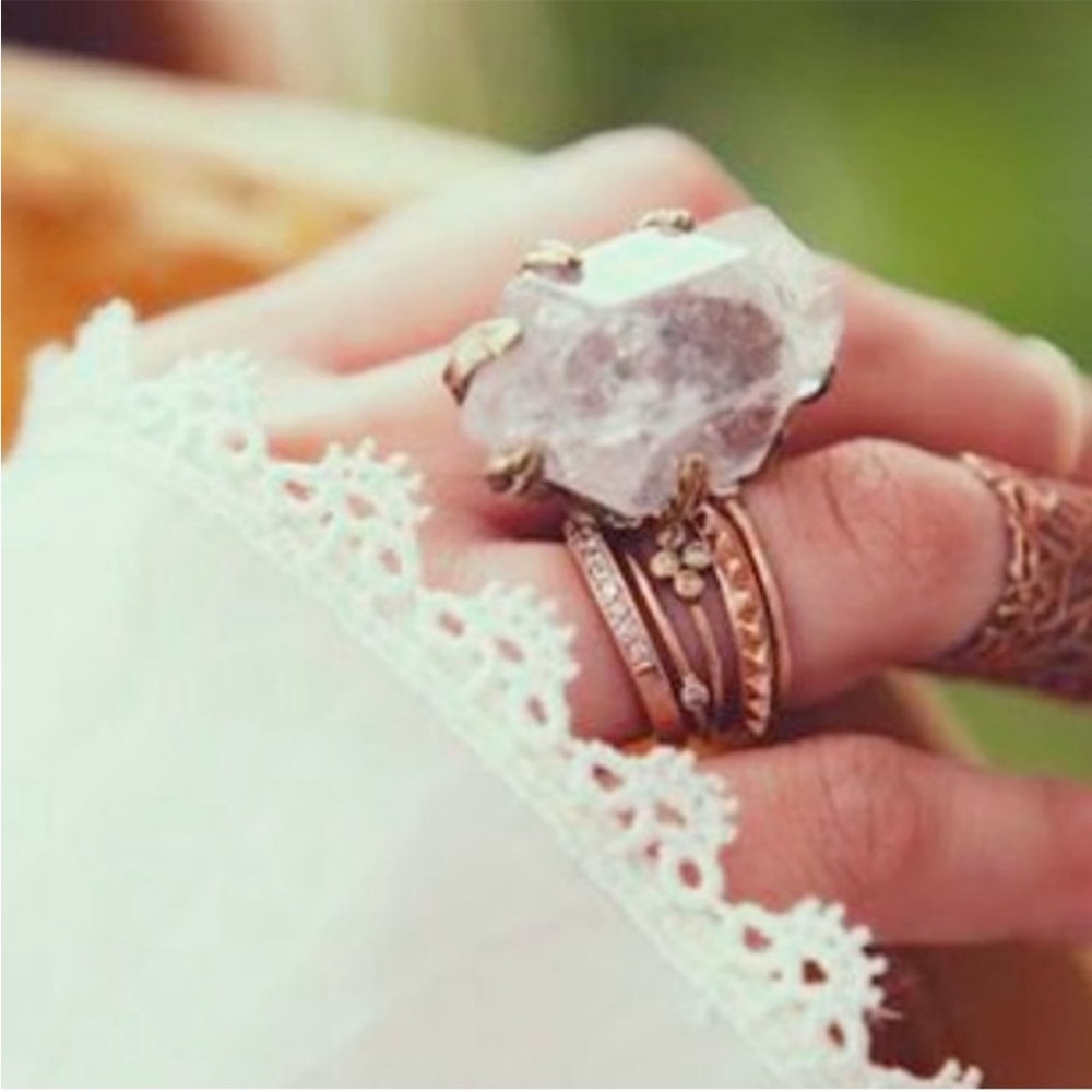 Spell Crystal visions ring - EUC